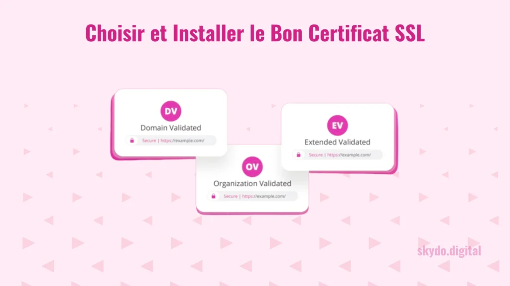 Choisir et Installer le Bon Certificat SSL