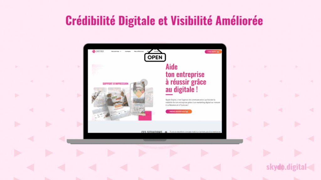 Crédibilité Digitale et Visibilité Améliorée