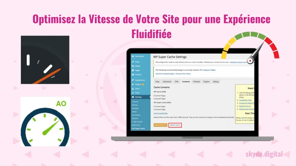 Optimisez la Vitesse de Votre Site pour une Expérience Fluidifiée