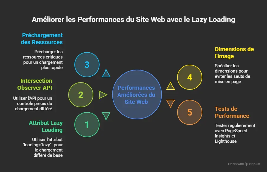 Checklist pour un Lazy Loading Réussi - visual selection